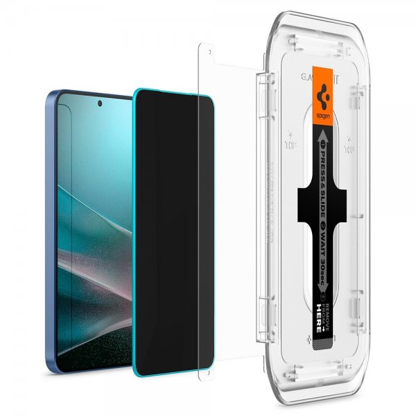Spigen Samsung Galaxy S24 Plus/Galaxy S25 Plus -näytönsuoja GLAS.tR EZ Fit Privacy 2-pack