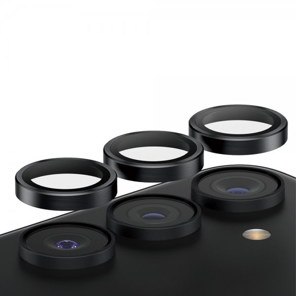 PanzerGlass Samsung Galaxy S24 Plus Kameran Suojus Hoops Musta