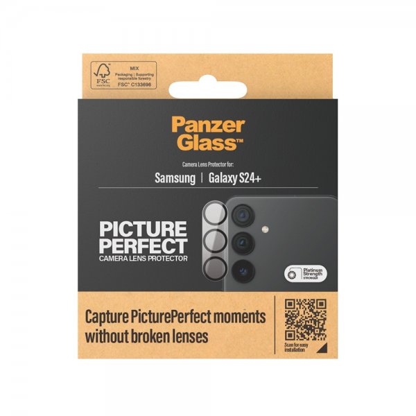 PanzerGlass Samsung Galaxy S24 Plus Kameran linssinsuojus PicturePerfect