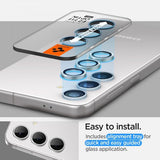 Spigen Samsung Galaxy S24 Plus Kameran linssinsuoja GLAS.tR EZ Fit Optik Pro 2-pakkaus Harmaa