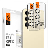 Spigen Samsung Galaxy S24 Plus Kameran linssisuojaus GLAS.tR EZ Fit Optik Pro 2-pakkaus Kulta