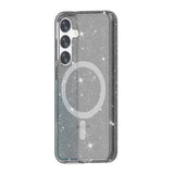 Samsung Galaxy S24 Plus Suojakuori Glitter MagSafe Musta