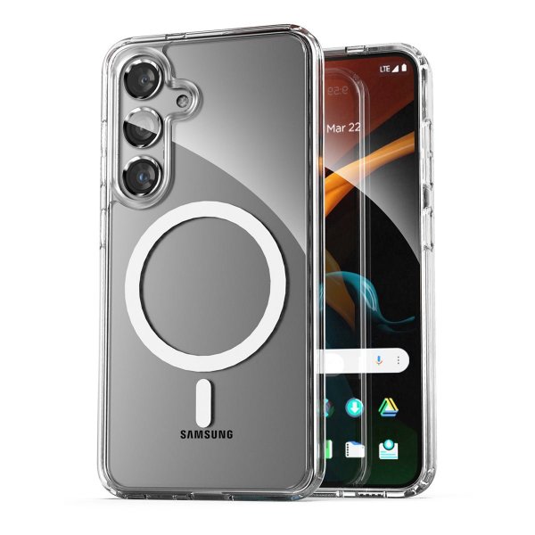 Samsung Galaxy S24 Plus Kuoret MagSafe TPU Läpinäkyvä
