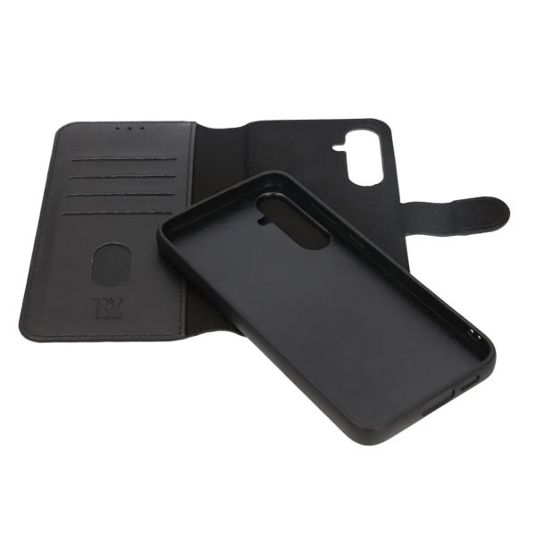 Rvelon Samsung Galaxy S24 Plus -kotelo magneettinen irrotettava kuori, musta