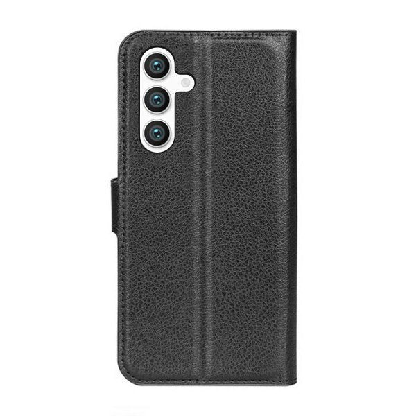 Samsung Galaxy S24 Plus -kotelo jalustalla, musta