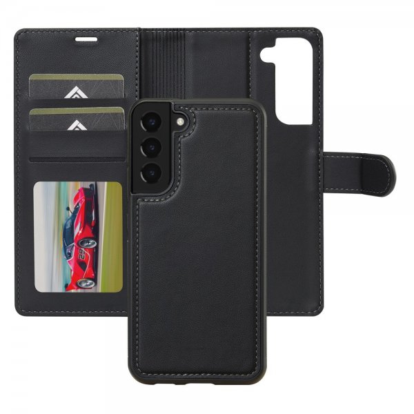 Nordic Covers Samsung Galaxy S24 Plus/S25 Plus Kotelo irrotettavalla MagSafe-kuorella, Raven Black