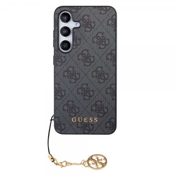 Guess Samsung Galaxy S24 Plus Suojakuori 4G Charm Harmaa