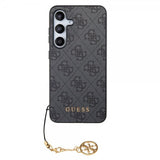 Guess Samsung Galaxy S24 Plus Suojakuori 4G Charm Harmaa