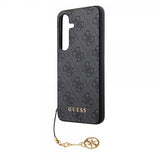 Guess Samsung Galaxy S24 Plus Suojakuori 4G Charm Harmaa
