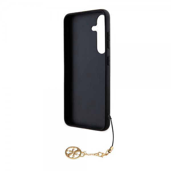 Guess Samsung Galaxy S24 Plus Suojakuori 4G Charm Harmaa