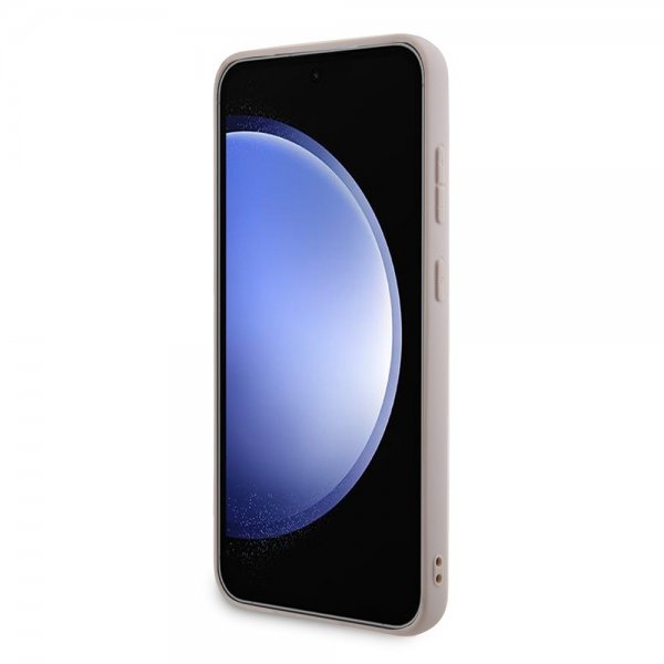Guess Samsung Galaxy S24 Plus Suojakuori 4G Metal Logo Pinkki