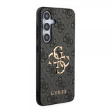 Guess Samsung Galaxy S24 Plus Kuori 4G Metal Logo Musta