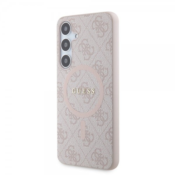 Guess Samsung Galaxy S24 Plus Kuoret 4G Pattern MagSafe Pink