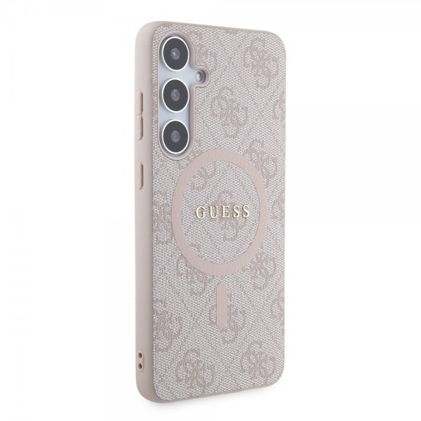 Guess Samsung Galaxy S24 Plus Kuoret 4G Pattern MagSafe Pink