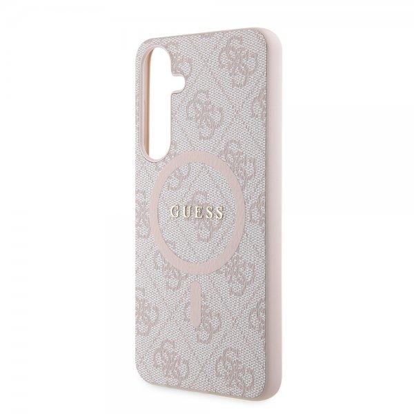 Guess Samsung Galaxy S24 Plus Kuoret 4G Pattern MagSafe Pink