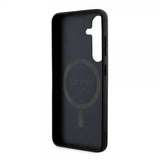 Guess Samsung Galaxy S24 Plus Kuori 4G Pattern MagSafe Musta