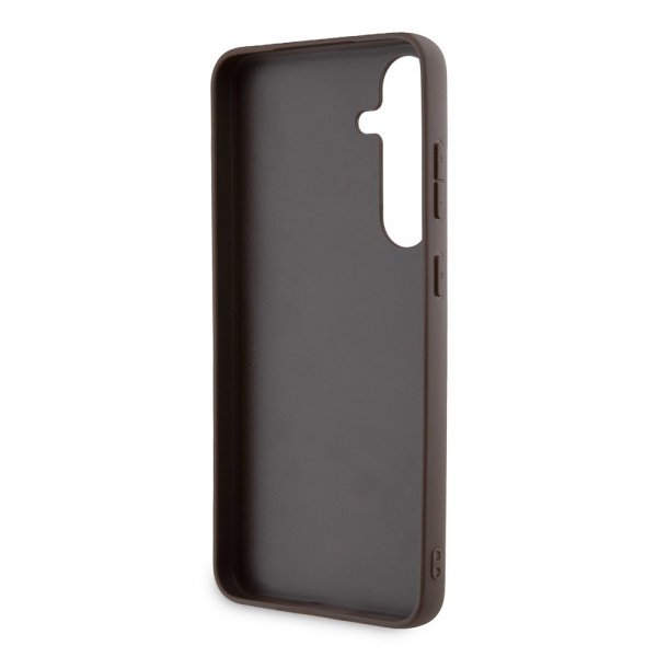 Guess Samsung Galaxy S24 Plus Kuoret 4G Print Grained Valkoinen
