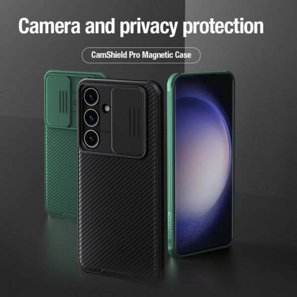 Nillkin Samsung Galaxy S24 Plus Kuori CamShield Pro MagSafe Vihreä