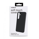 Celly Samsung Galaxy S24 Plus -suojakuori, CROMO, musta