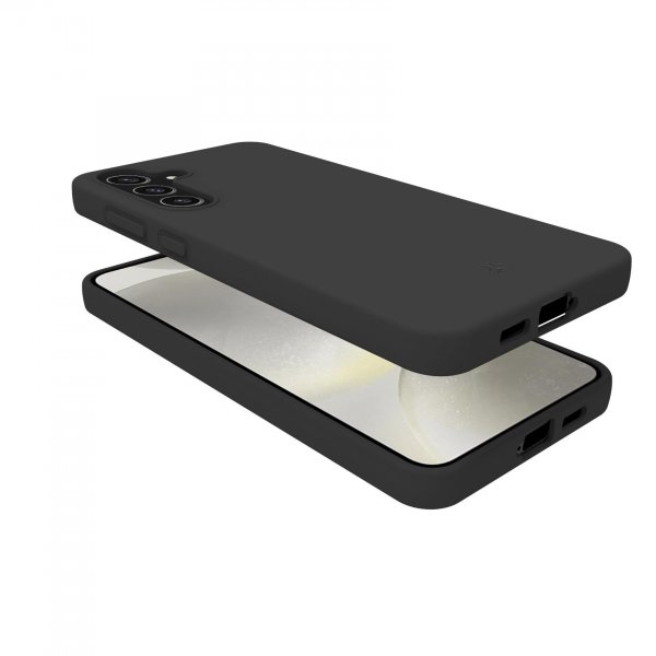 Celly Samsung Galaxy S24 Plus -suojakuori, CROMO, musta