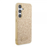 Guess Samsung Galaxy S24 Plus Kuori Fixed Glitter Kulta