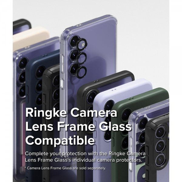 Ringke Samsung Galaxy S24 Plus -suojakuori Fusion Card Clear