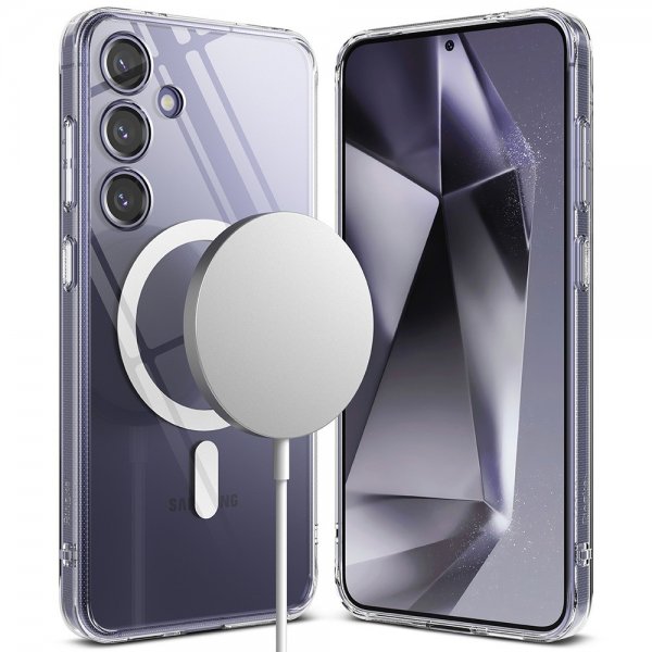 Ringke Samsung Galaxy S24 Plus -suojakuori Fusion Magnetic Clear