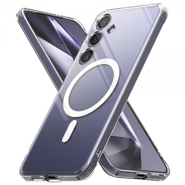 Ringke Samsung Galaxy S24 Plus -suojakuori Fusion Magnetic Clear