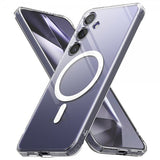 Ringke Samsung Galaxy S24 Plus -suojakuori Fusion Magnetic Clear