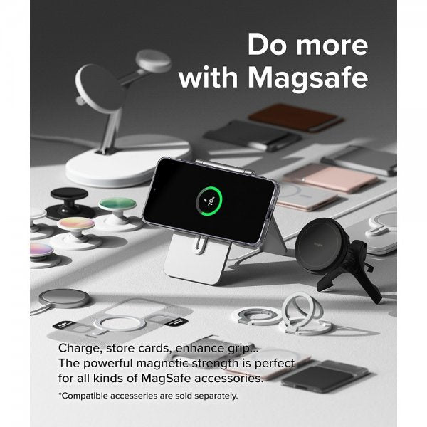 Ringke Samsung Galaxy S24 Plus -suojakuori Fusion Magnetic Clear