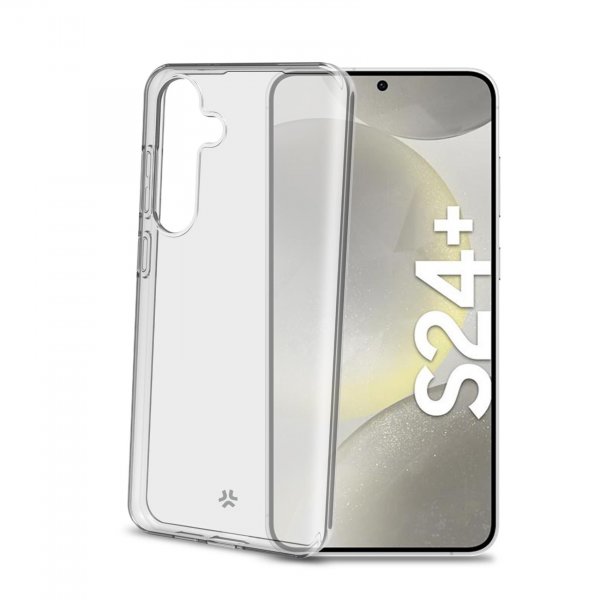 Celly Samsung Galaxy S24 Plus Kuori GELSKIN Läpinäkyvä
