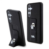 Karl Lagerfeld Samsung Galaxy S24 Plus -kotelo Grip & Stand Saffiano musta