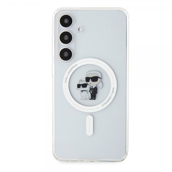 Karl Lagerfeld Samsung Galaxy S24 Plus Suojakuori Ikonik MagSafe Läpinäkyvä
