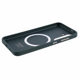 X-Level Samsung Galaxy S24 Plus Kuori Nahkakuviointi MagSafe Vihreä