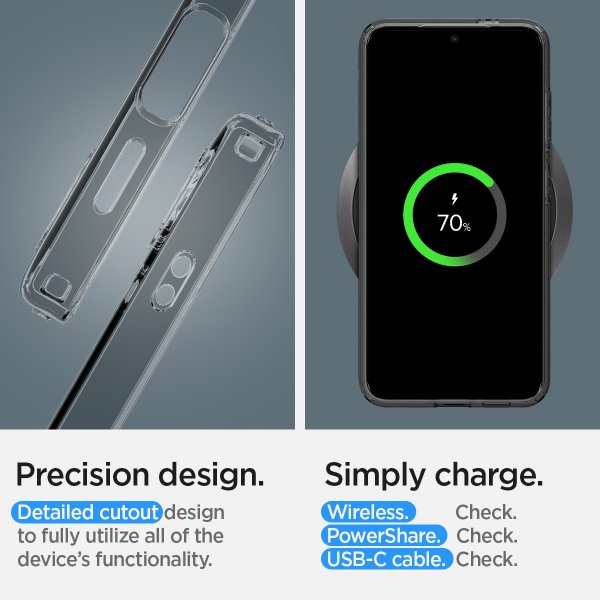 Spigen Samsung Galaxy S24 Plus Kuori Liquid Crystal Space Crystal