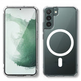 Samsung Galaxy S24 Plus -kuori MagSafe Läpinäkyvä