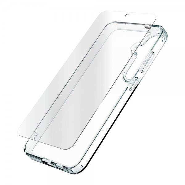 ZAGG InvisibleShield Samsung Galaxy S24 Plus -suojakuori ja Glass Elite 360 -näytönsuoja