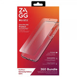 ZAGG InvisibleShield Samsung Galaxy S24 Plus -suojakuori ja Glass Elite 360 -näytönsuoja