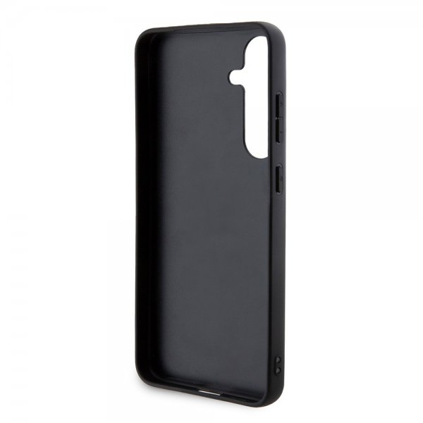 Karl Lagerfeld Samsung Galaxy S24 Plus Suojakuori Saffiano Karl & Choupette Musta