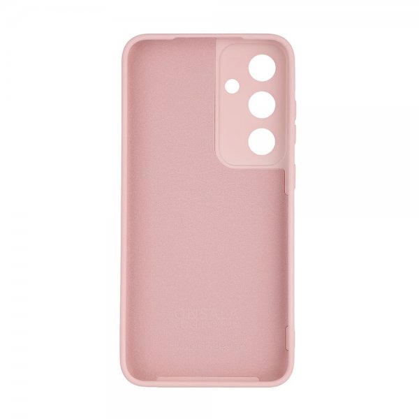 Onsala Samsung Galaxy S24 Plus Silikonisuojakuori Chalk Pink