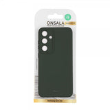 Onsala Samsung Galaxy S24 Plus Silikonikuori Oliivinvihreä