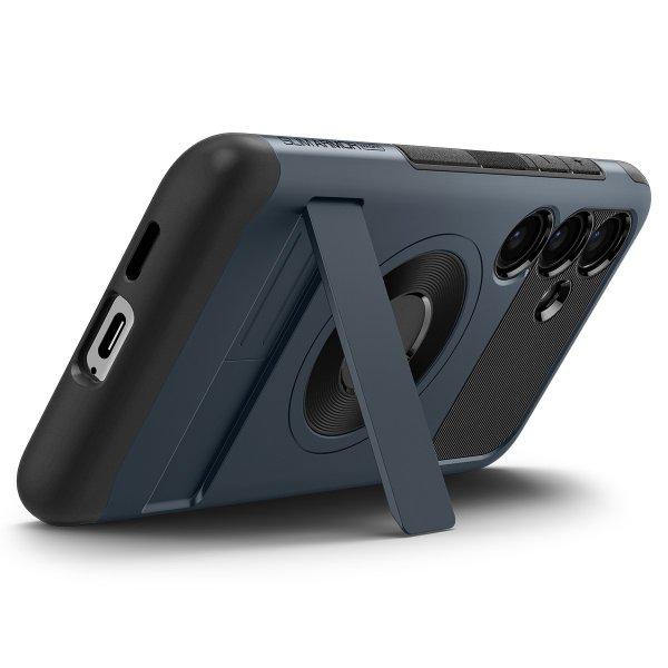 Spigen Samsung Galaxy S24 Plus -suojakuori Slim Armor MagFit Metal Slate