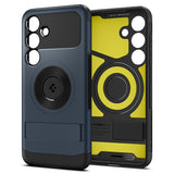 Spigen Samsung Galaxy S24 Plus -suojakuori Slim Armor MagFit Metal Slate