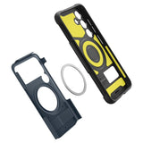 Spigen Samsung Galaxy S24 Plus -suojakuori Slim Armor MagFit Metal Slate