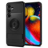 Spigen Samsung Galaxy S24 Plus -suojakuori Slim Armor MagFit, musta