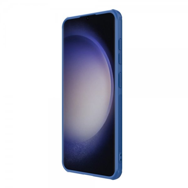 Nillkin Samsung Galaxy S24 Plus Kuori Super Frosted Shield Pro Sininen