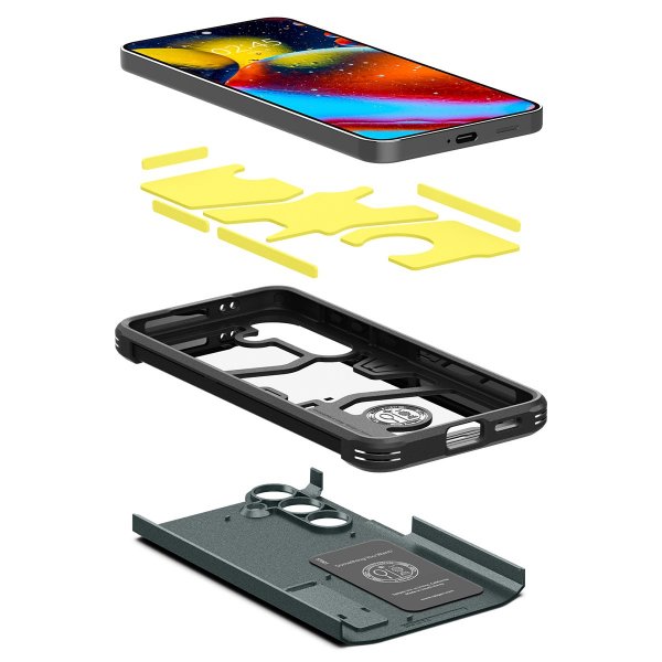 Spigen Samsung Galaxy S24 Plus Suojakuori Tough Armor Abyss Green