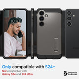 Spigen Samsung Galaxy S24 Plus Suojakuori Tough Armor Gunmetal