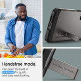 Spigen Samsung Galaxy S24 Plus Suojakuori Tough Armor Gunmetal