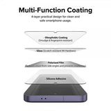 Ringke Samsung Galaxy S24 Plus -näytönsuoja Easy Slide Privacy 2-pack